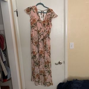 Floral maxi dress